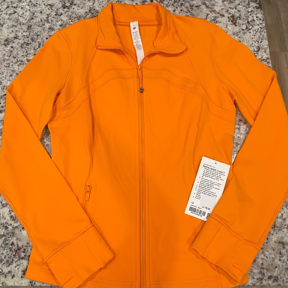 NWT Lululemon Define *Luon Jacket🧡